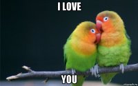 i love you