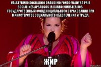 valstybinio socialinio draudimo fondo valdyba prie socialinės apsaugos ir darbo ministerijos. государственный фонд социального страхования при министерстве социального обеспечения и труда. жир