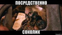 посредственно соколик