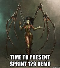  time to present sprint 129 demo