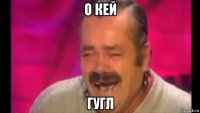 о кей гугл