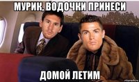мурик, водочки принеси домой летим