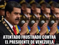 atentado frustrado contra el presidente de venezuela.