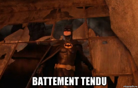  battement tendu