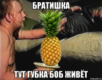 братишка тут губка боб живёт