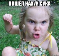 пошёл нахуй сука 