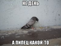 не день а пипец какой-то