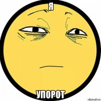 я упорот