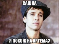 сашка я похож на артема?