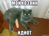 мой хозяин идиот