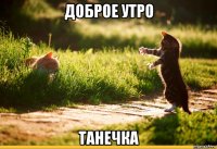 доброе утро танечка