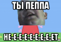 ты пеппа не-е-е-е-е-е-е-е-ет