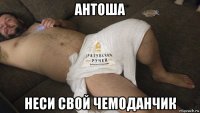 антоша неси свой чемоданчик