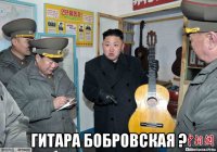  гитара бобровская ?