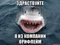 здраствуйте я из компании орифлейм