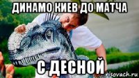 динамо киев до матча с десной