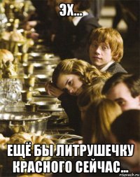 эх... ещё бы литрушечку красного сейчас...