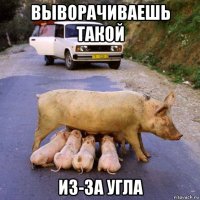 выворачиваешь такой из-за угла