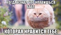 когда узнал что нравишься бабе которая нравится тебе