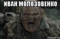 иван молозовенко 