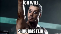 ich will shaurmstein