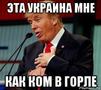 эта украина мне как ком в горле