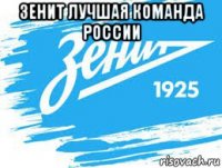 зенит лучшая команда россии 