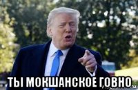  ты мокшанское говно