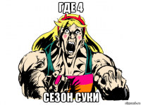 где 4 сезон суки