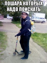 лошара которых надо поискать 