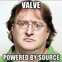 valve powered by source