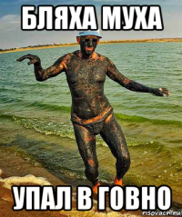 бляха муха упал в говно