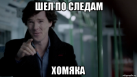 шел по следам хомяка