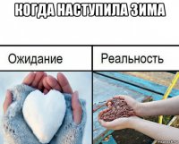 когда наступила зима 