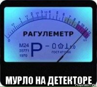  мурло на детекторе