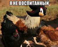 я не воспитанный 