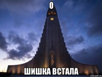 о шишка встала