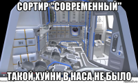 сортир "современный" такой хуйни в наса не было