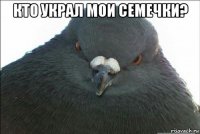 кто украл мои семечки? 