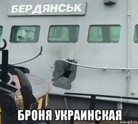  броня украинская
