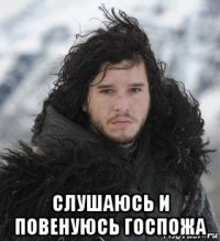  слушаюсь и повенуюсь госпожа