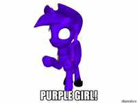  purple girl!