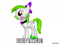  fixed tangle!