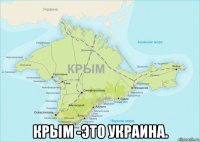  крым -это украина.
