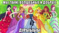 мы такие волшебные и добрые дурыыыы