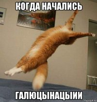 когда начались галюцынацыии