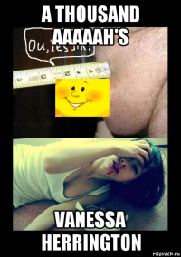 a thousand aaaaah's vanessa herrington