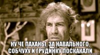  ну че паханы, за навального, собчуху и грудинку поскакали