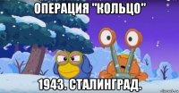 операция "кольцо" 1943. сталинград.