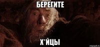 берегите х*йцы